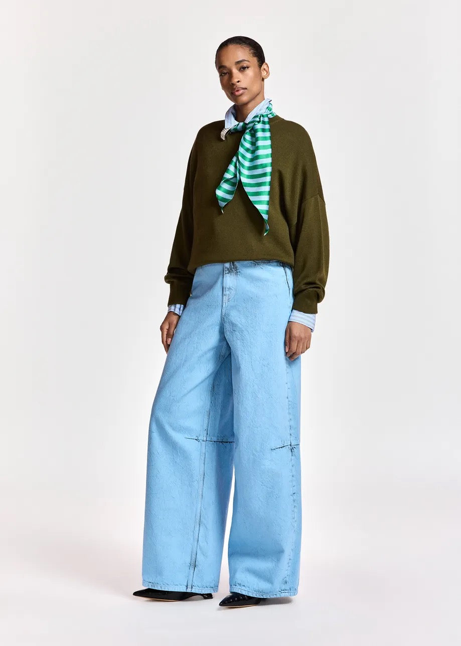 Kurtis Pullover w/ Scarf