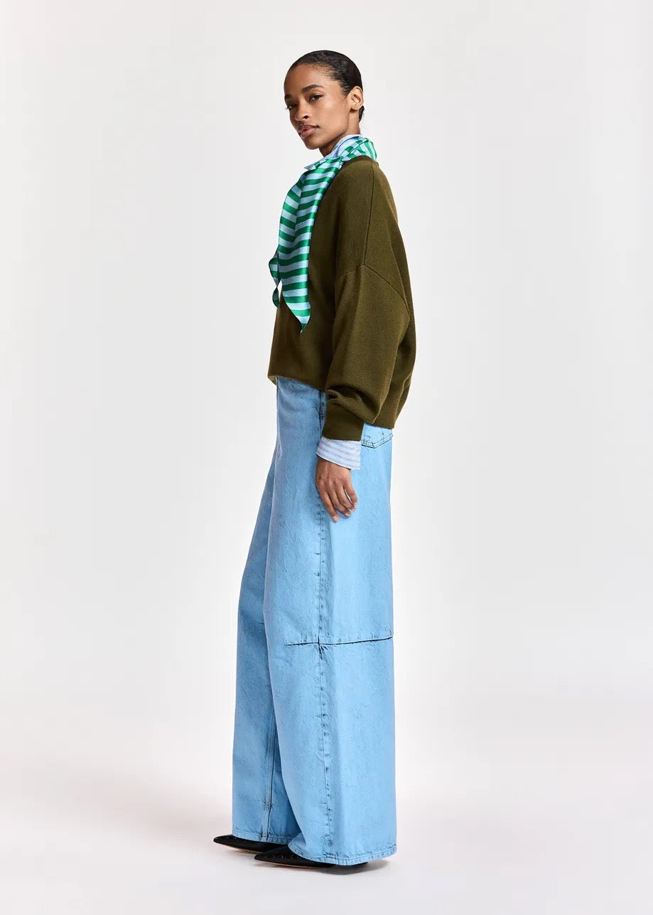 Kurtis Pullover w/ Scarf