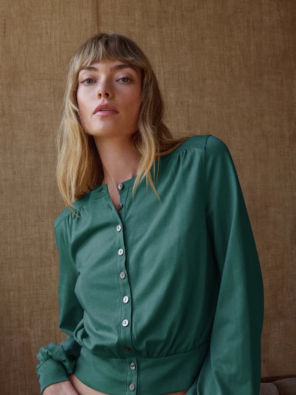 Olive Blouse