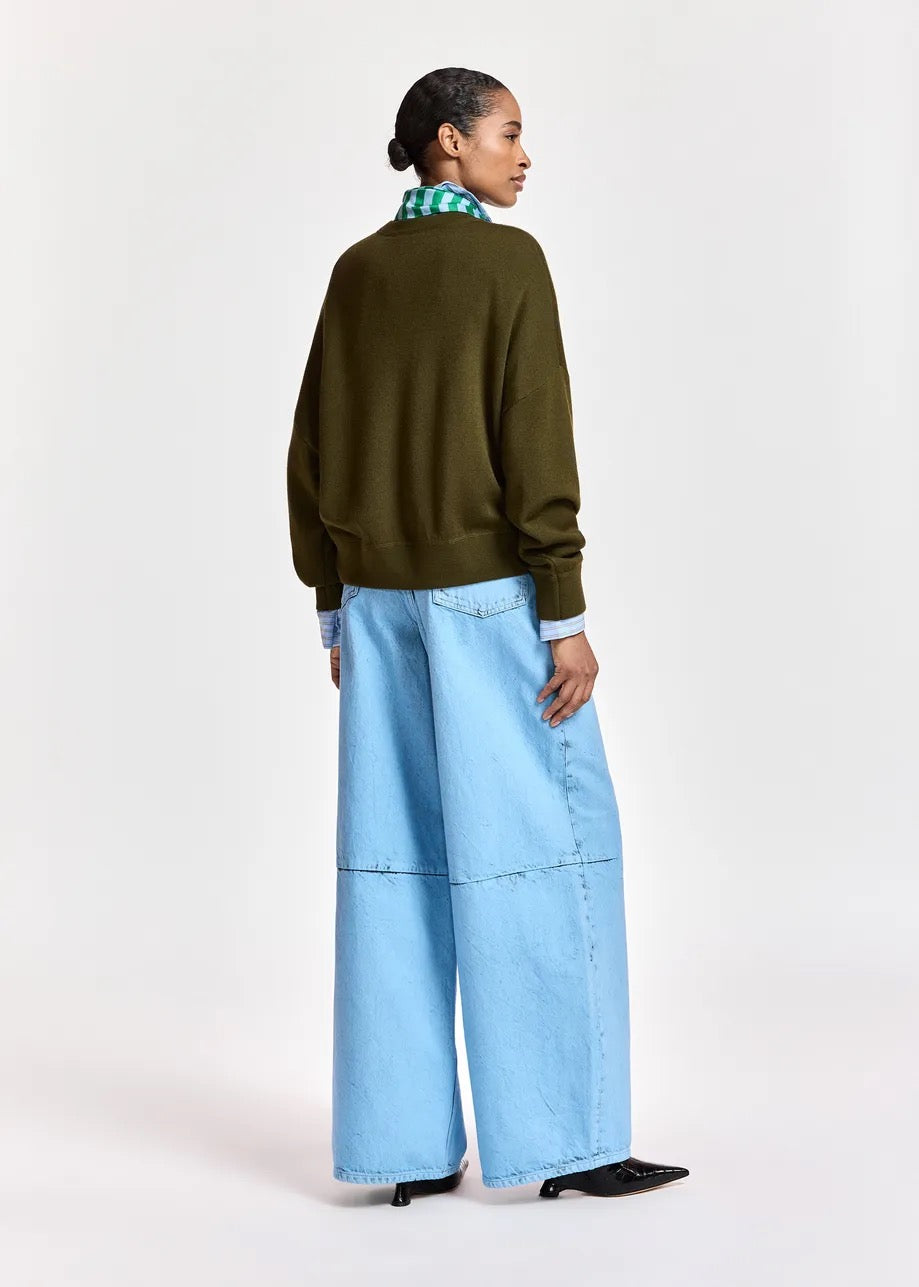 Kurtis Pullover w/ Scarf
