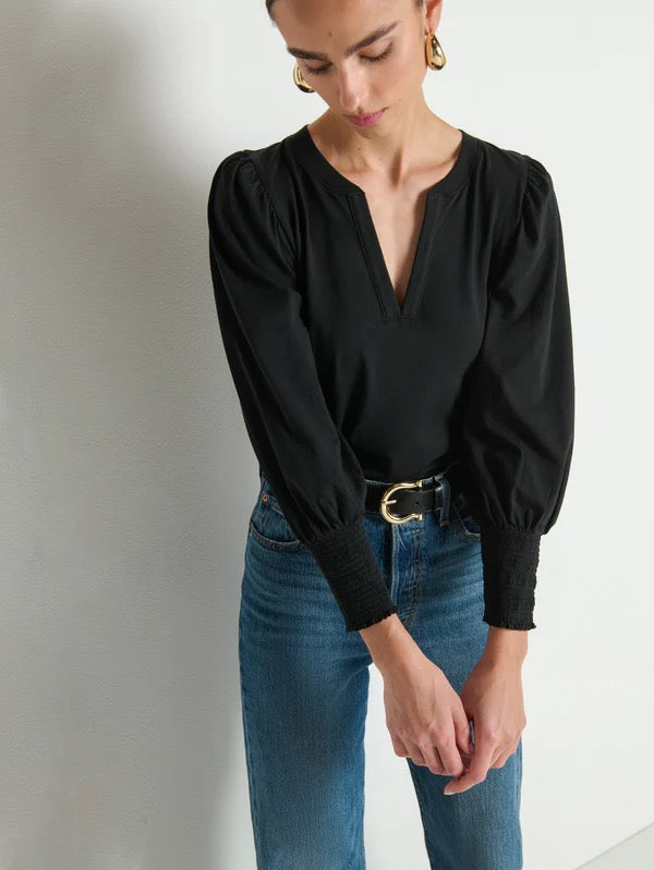 Flora Peasant Tee