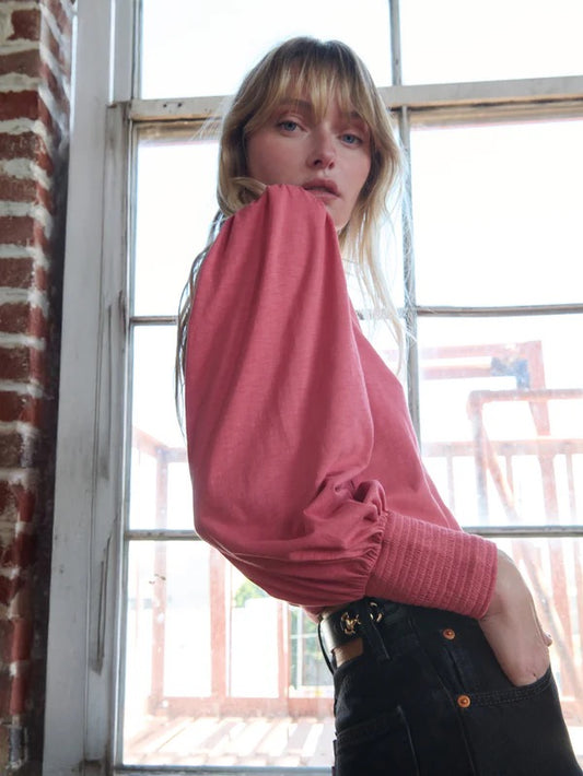 Loren Smocked Tee