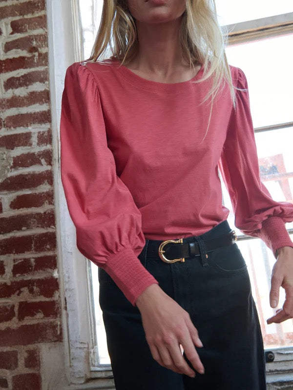 Loren Smocked Tee