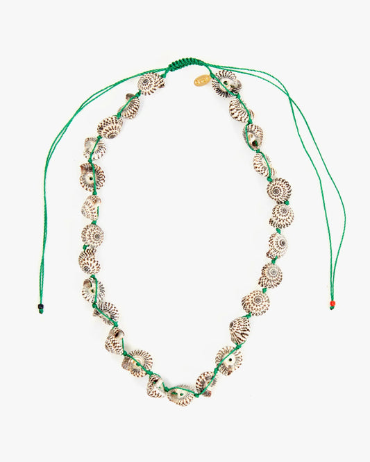 Checker Shell Necklace