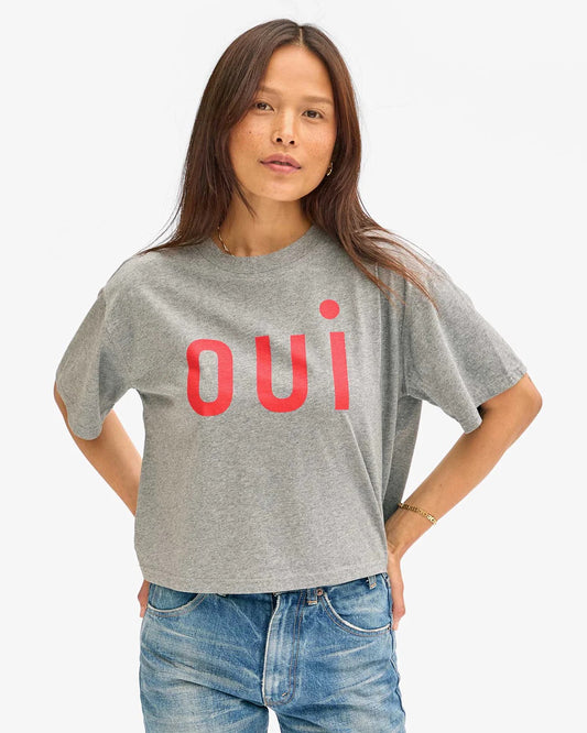 Le Carre Tee with Oui