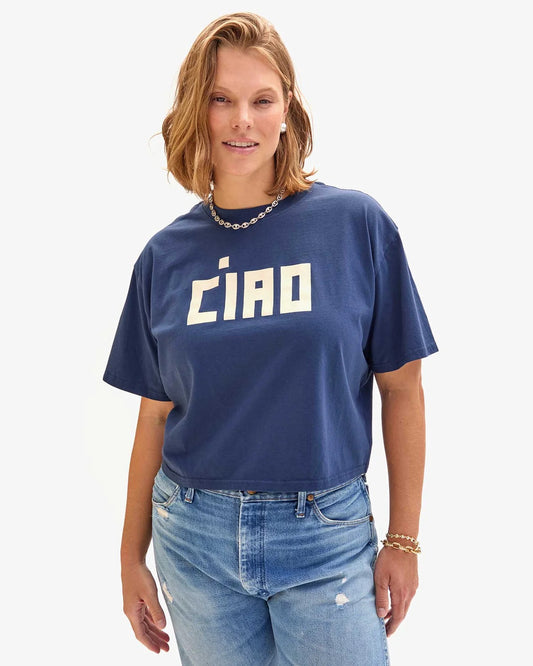 Le Carre Tee with Ciao