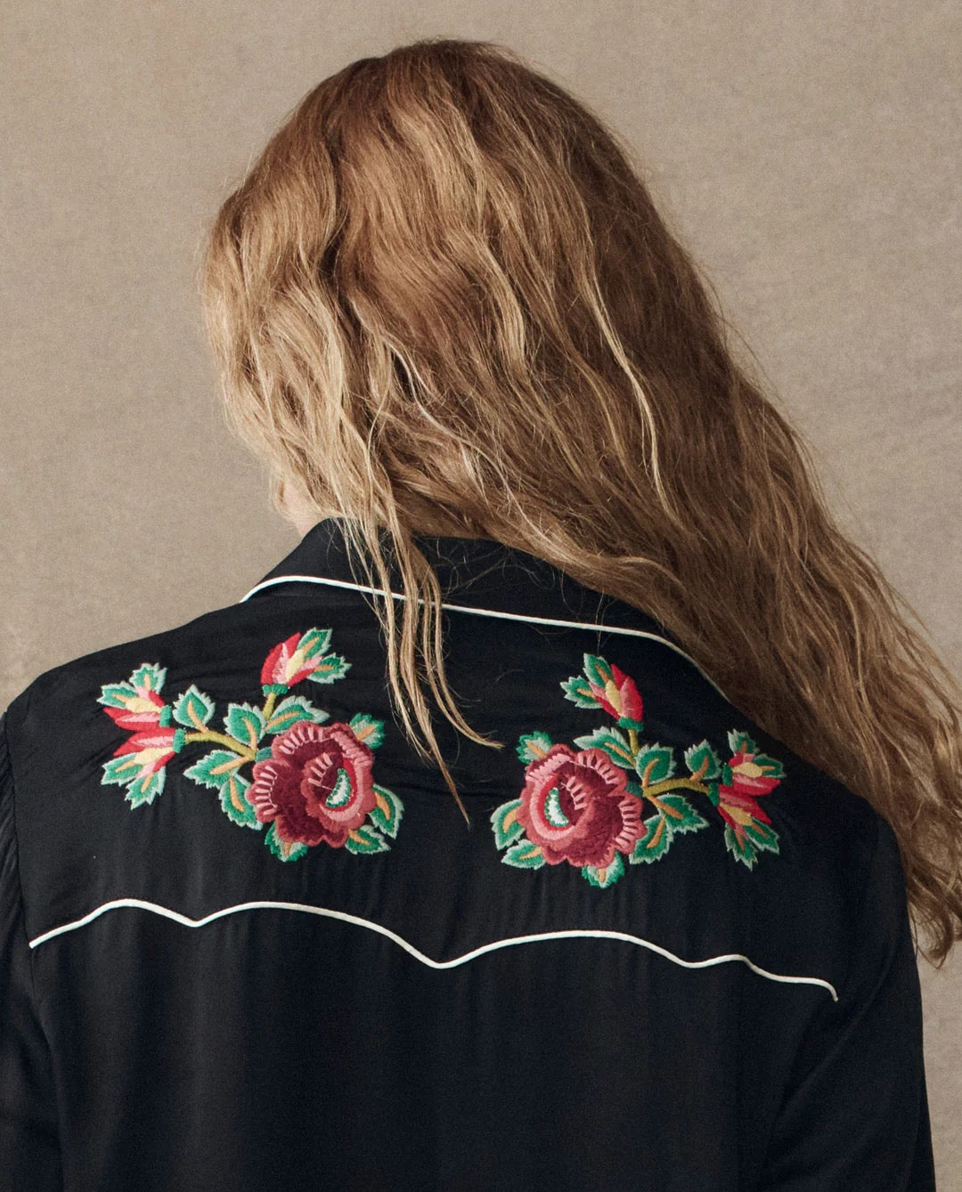 The Heirloom Rose Western Shirt