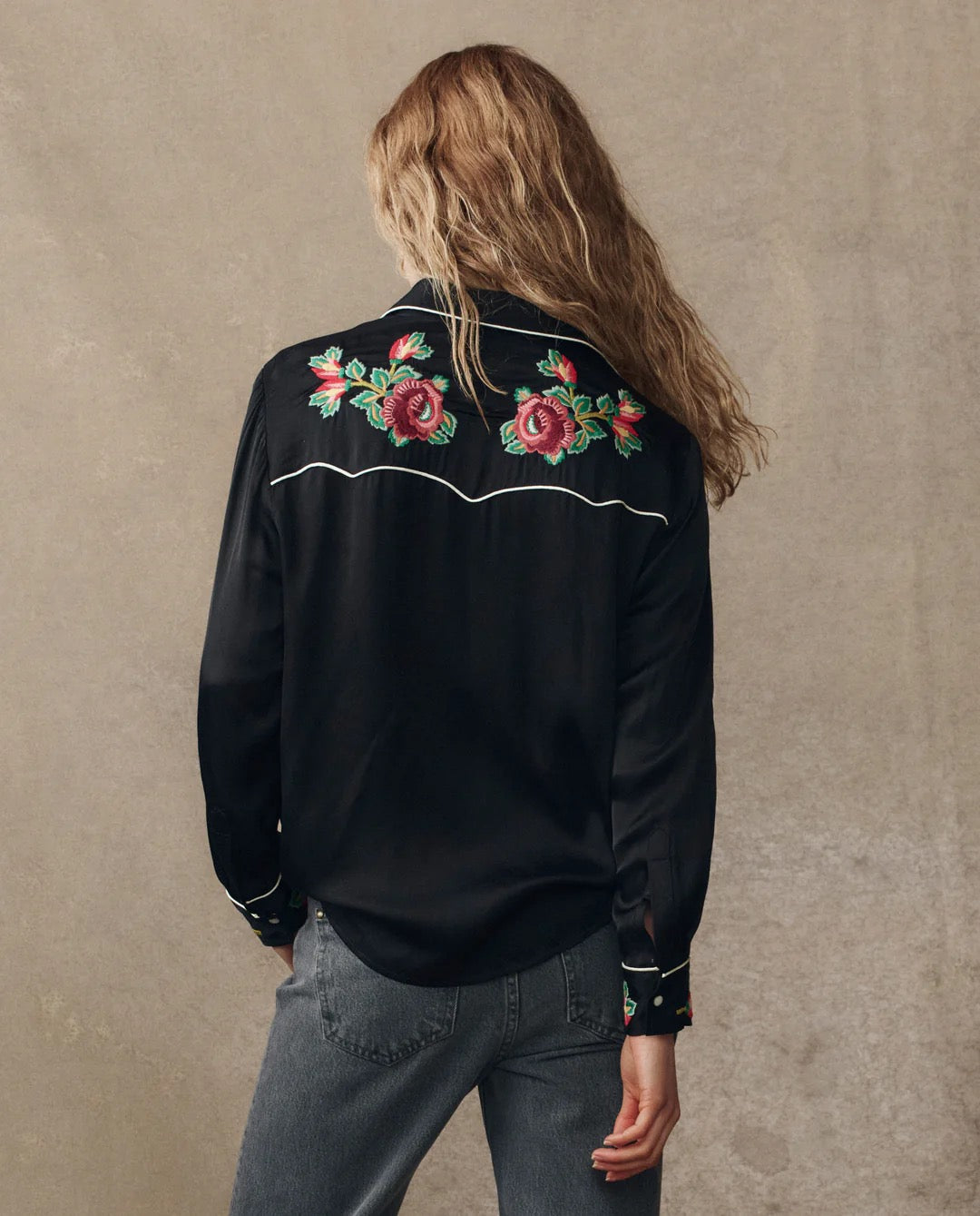 The Heirloom Rose Western Shirt