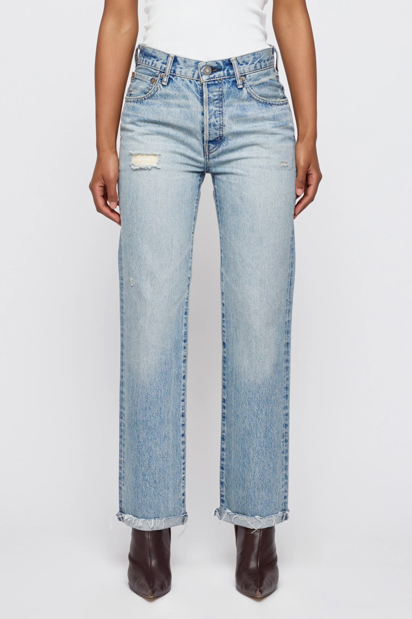 Copper Straight Jean