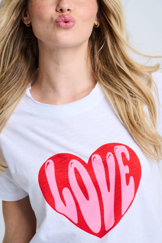Love Heart Graphic Tee