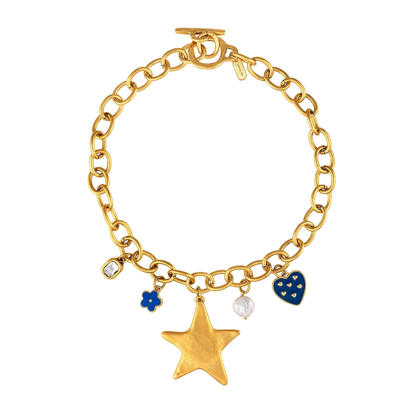 Electric Star Charm Necklace