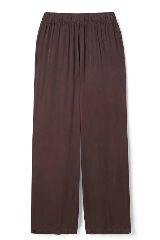 Camile Satin Wide Leg Pant