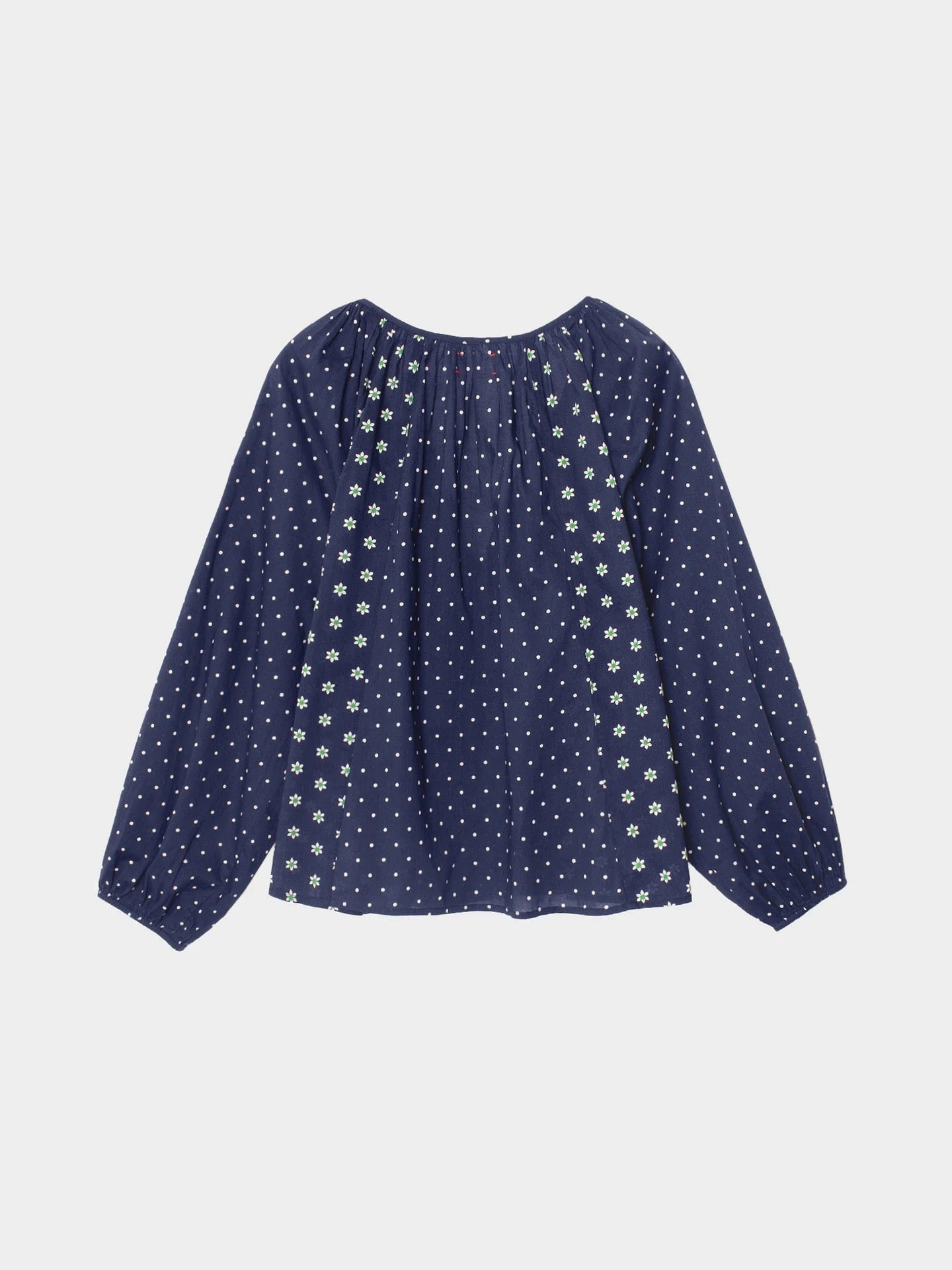 Navy Daisy Willa Top