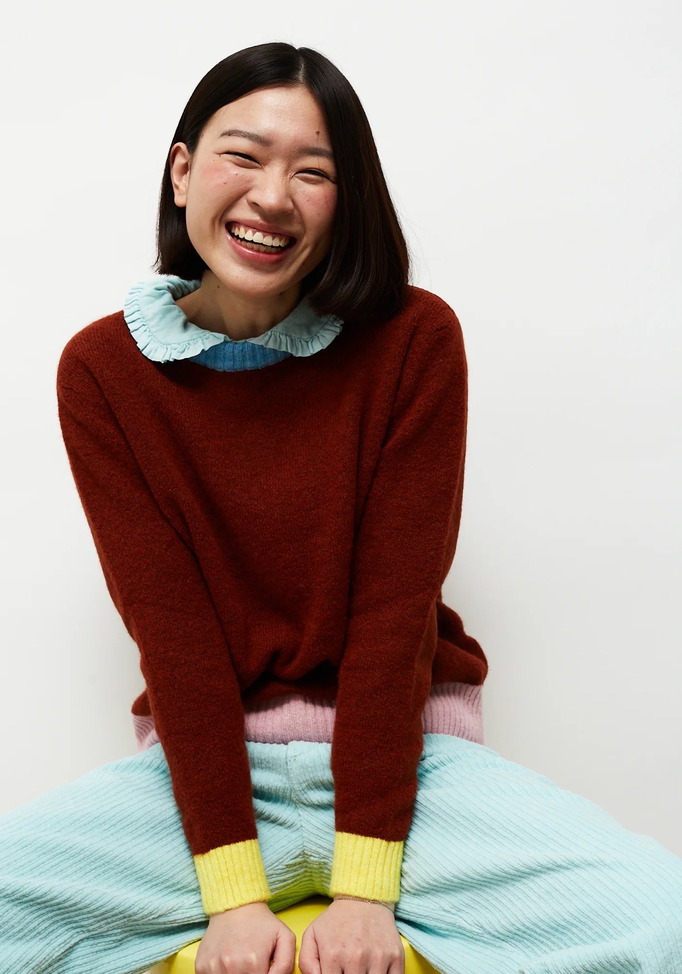 Color blocked Sweater