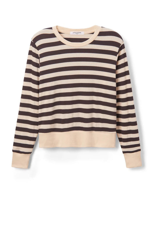 Stef Stripe Luxe Rib Long Sleeve