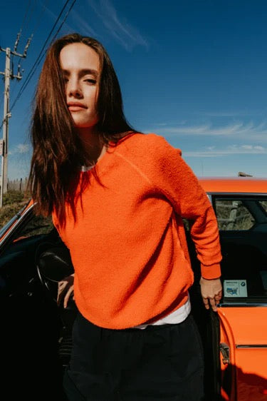 Ziggy Fleece Shrunken Crew