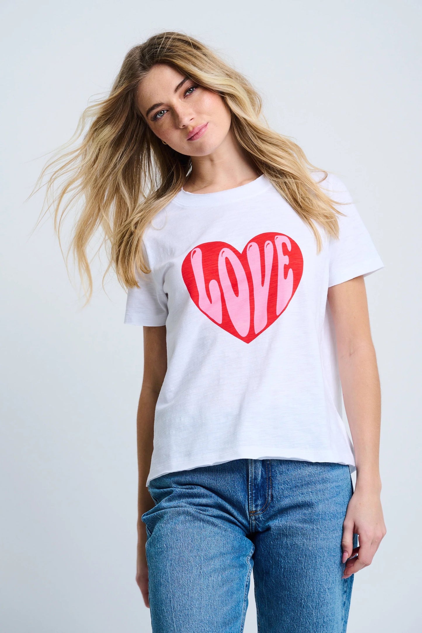 Love Heart Graphic Tee