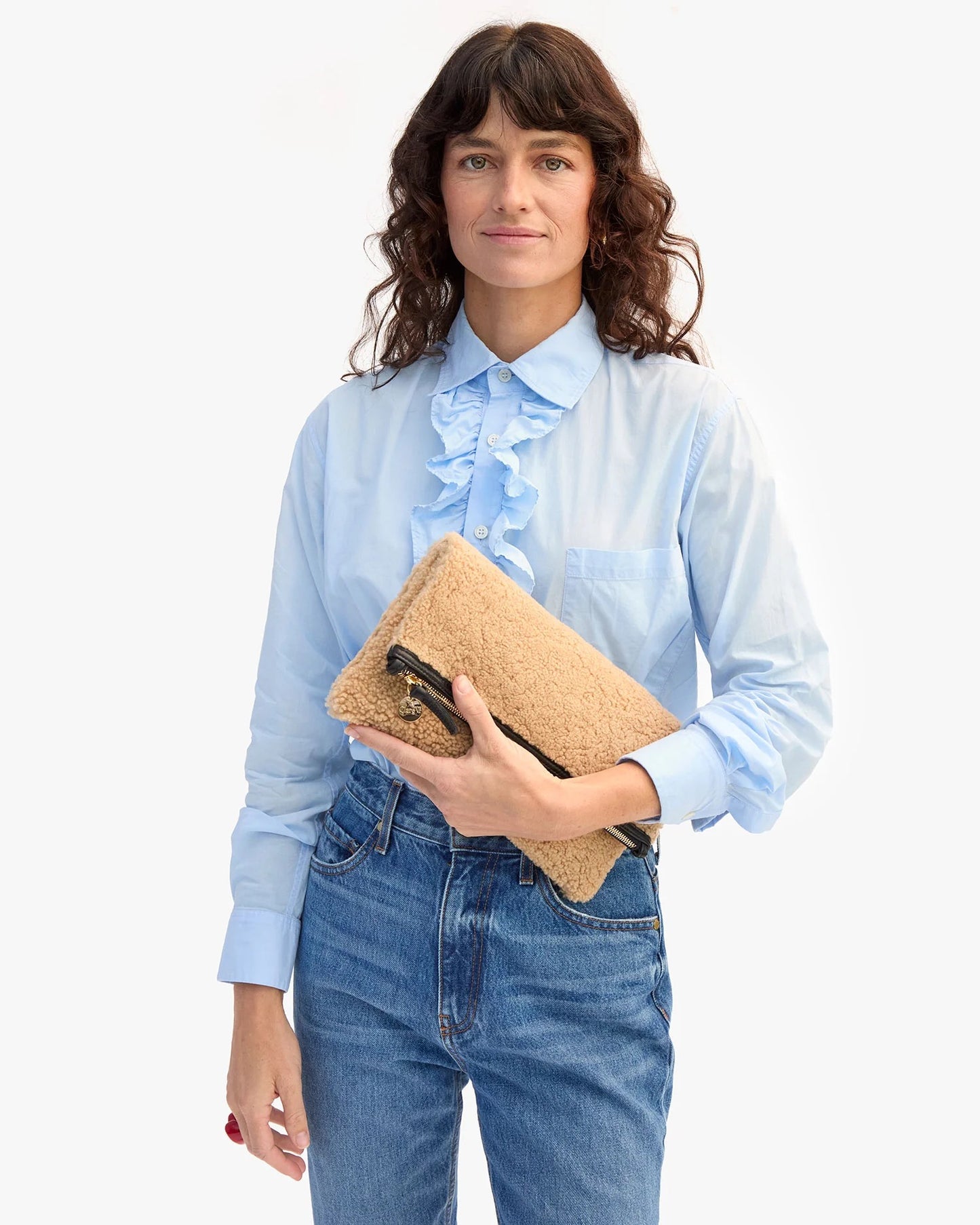 Foldover Clutch with Tabs