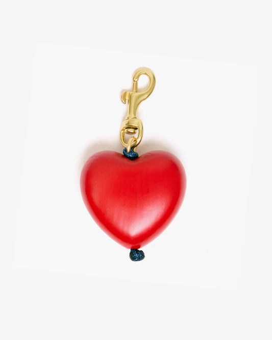 Grande Heart Bag Charm