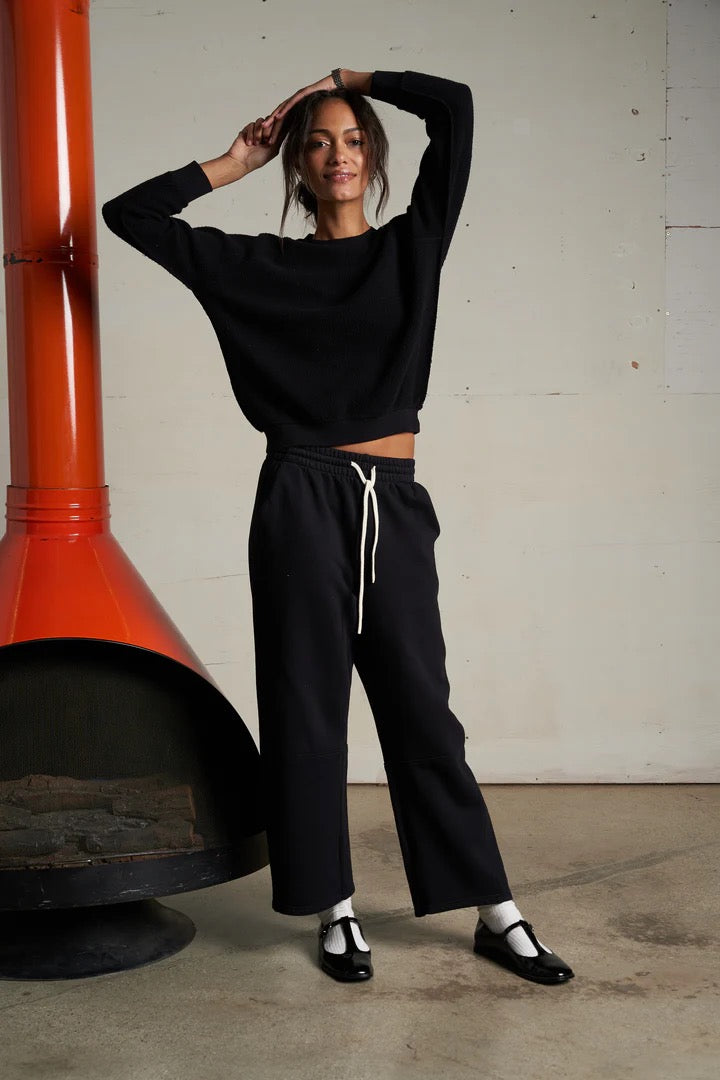 Ziggy Fleece Shrunken Crew