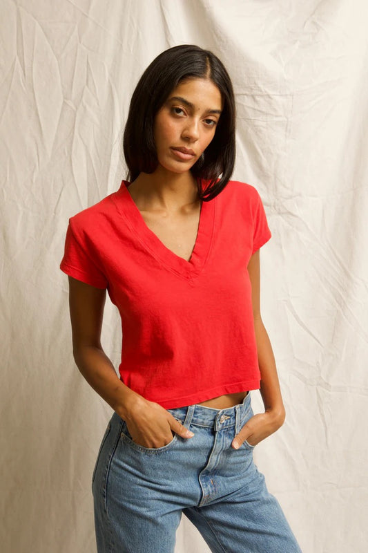 Alanis V Neck Tee