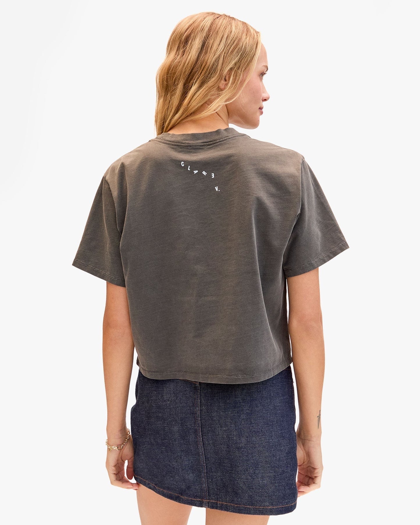 Le Carre Tee with Oui