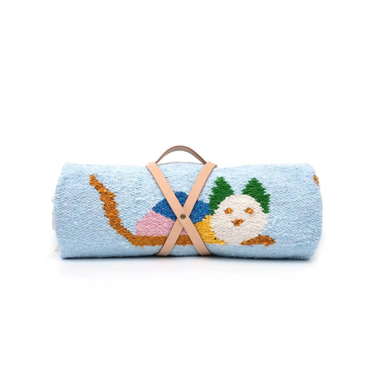 Blanket Roll - Gato Azul