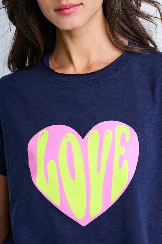 Love Heart Graphic Tee