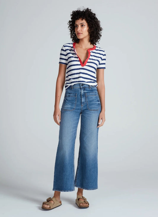 Cropped Sailor Jean