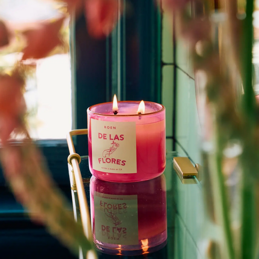 De Las Flores Candle