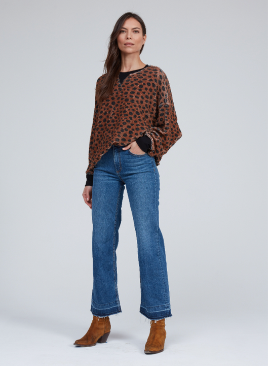 Crop Wide Leg Jean