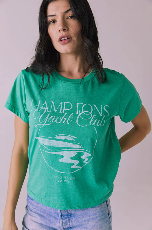 Hamptons Yacht Club Graphic Tee
