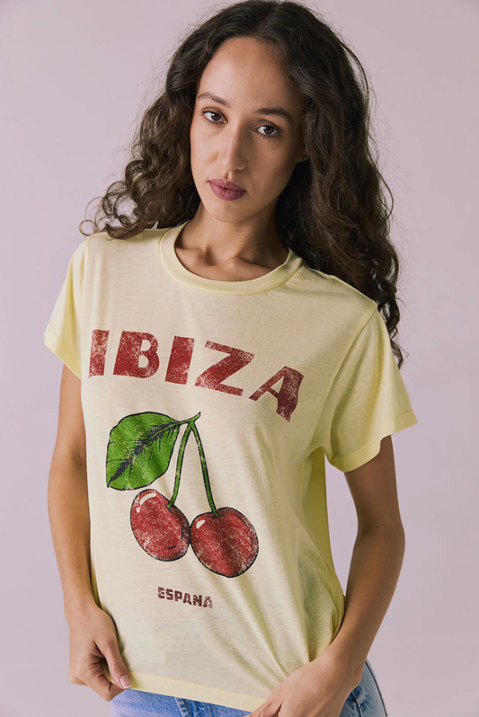 Ibiza Cherry Graphic Tee