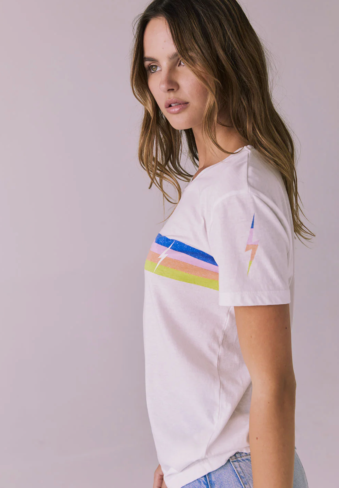 Retro Lightning Graphic Tee