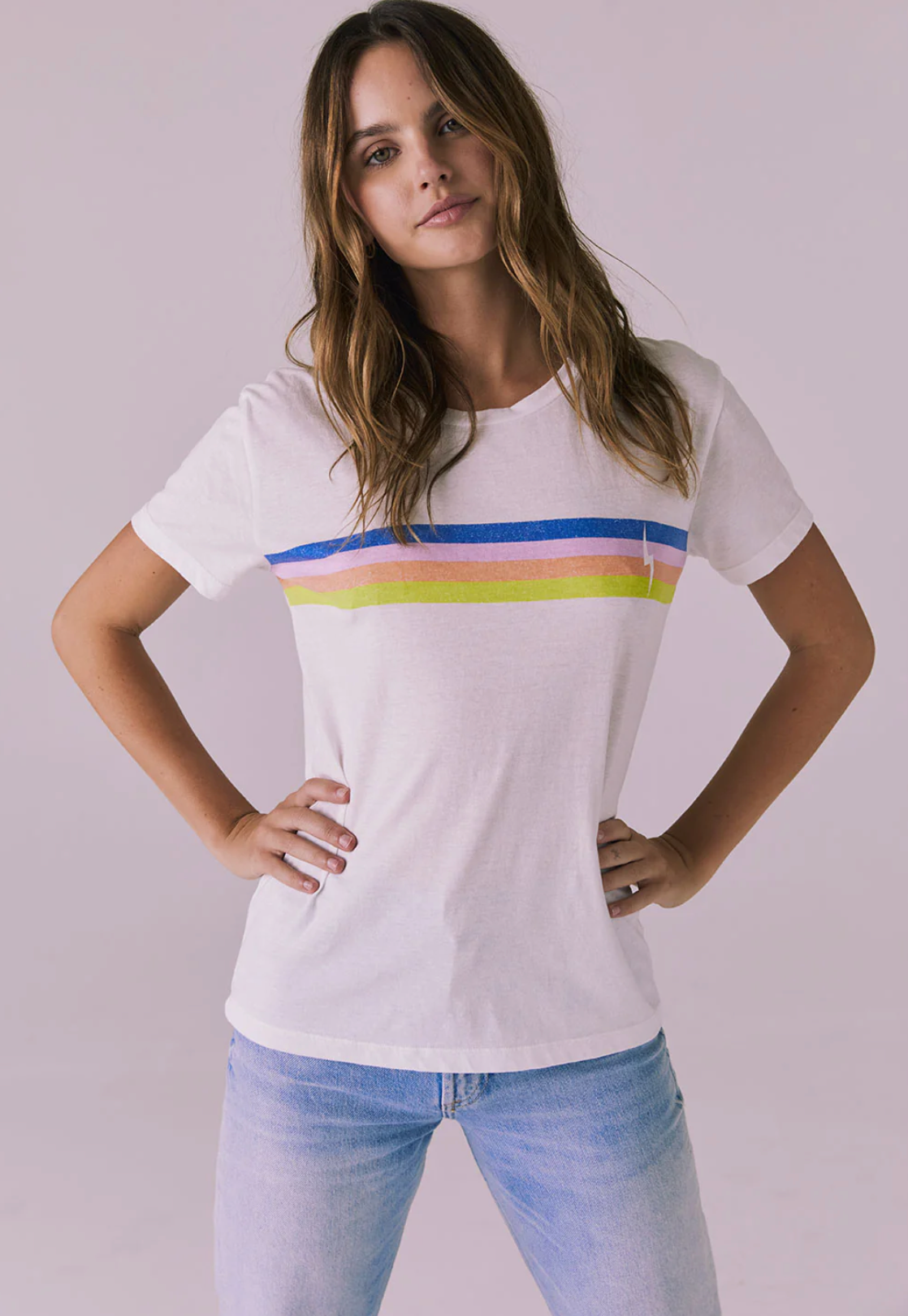 Retro Lightning Graphic Tee