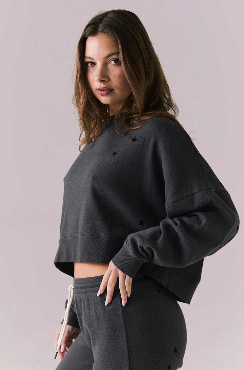Allover Mini Stars Long Sleeve