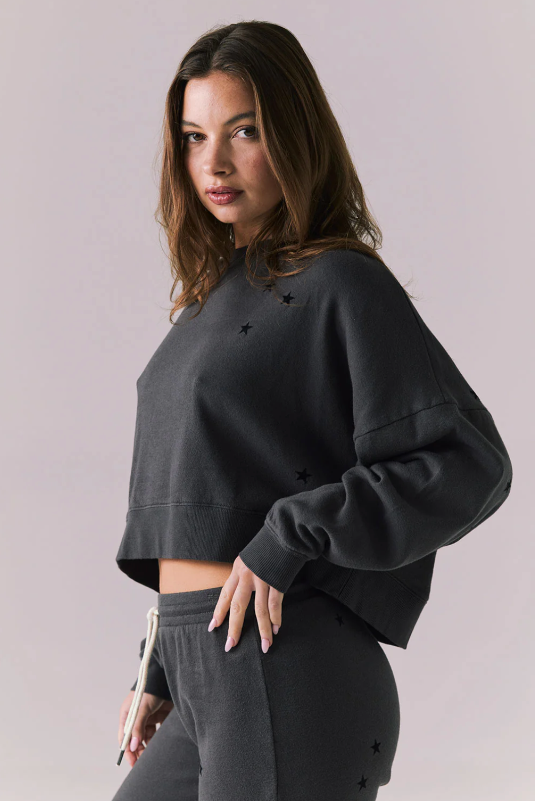 Allover Mini Stars Long Sleeve