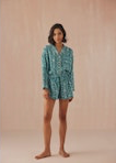 Long Sleeve/Shorts PJ Set